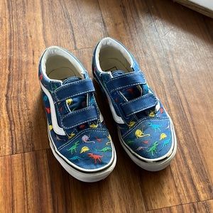 Boys Vans Dinosaur sneakers